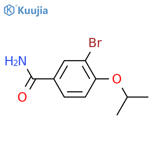 3-Bromo-4-isopropoxybenzamide structure