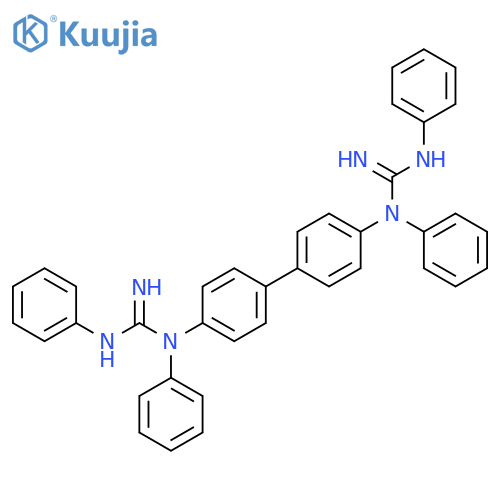 Guanidine, N,N'''-[1,1'-biphenyl]-4,4'-diylbis[N,N'-diphenyl- structure