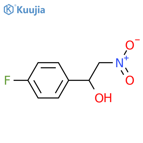 Benzenemethanol, 4-fluoro-α-(nitromethyl)-, (αS)- structure