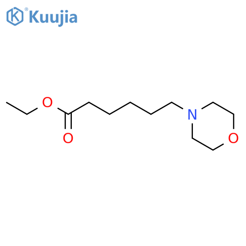 4-Morpholinehexanoic acid, ethyl ester structure