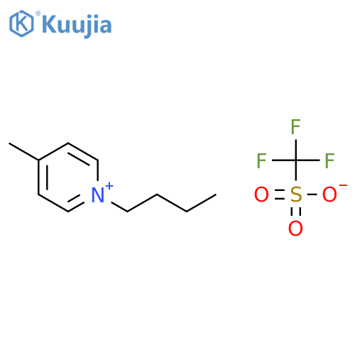 1-butyl-4-methylpyridinium Trifluoromethanesulfonate structure