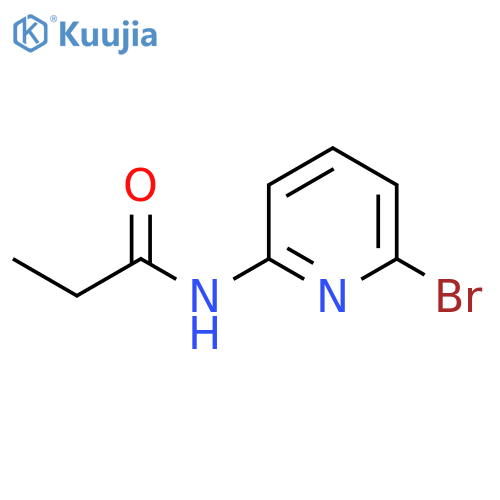 Propanamide,n-(6-bromo-2-pyridinyl)- structure
