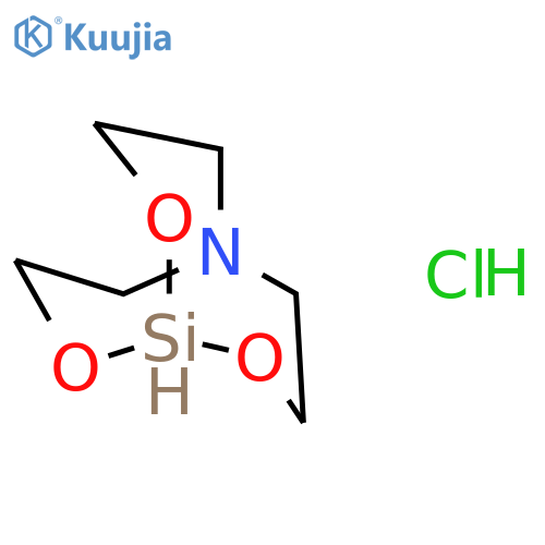 2,8,9-Trioxa-5-aza-1-silabicyclo[3.3.3]undecane, hydrochloride structure