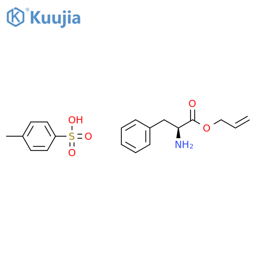 L-Phenylalanine allyl ester 4-toluenesulfonate salt structure