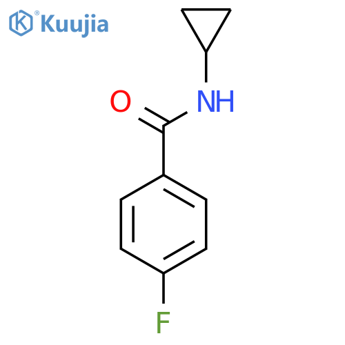 N-Cyclopropyl 4-fluorobenzamide structure