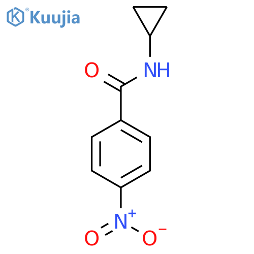 N-Cyclopropyl-4-nitrobenzamide structure