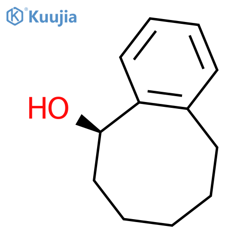 5-Benzocyclooctenol, 5,6,7,8,9,10-hexahydro-, (R)- structure