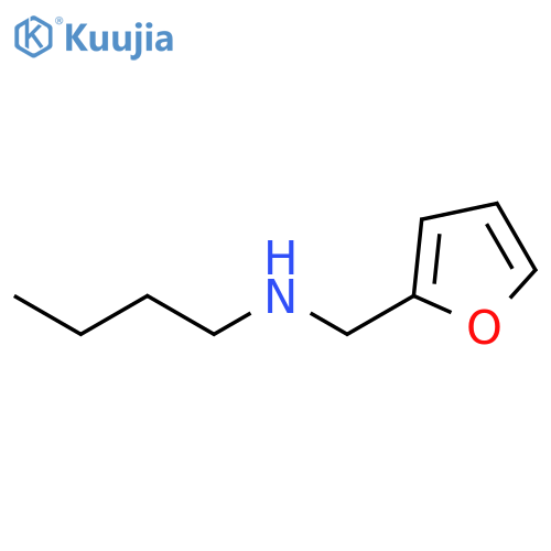 N-(2-furylmethyl)-1-butanamine structure