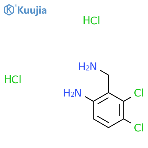 (6-Amino-2,3-dichlorobenzyl)amine dihydrochloride structure