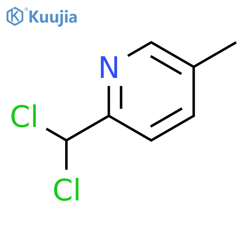 2-(dichloromethyl)-5-methyl-Pyridine structure