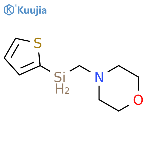 Morpholine, 4-[(2-thienylsilyl)methyl]- structure