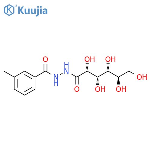 D-GLUCONIC ACID, 2-(3-METHYLBENZOYL)HYDRAZIDE structure