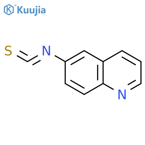 6-isothiocyanatoquinoline structure