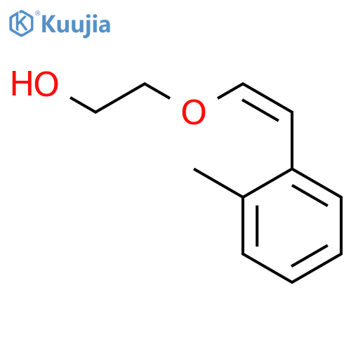 ETHANOL, 2-[[(1Z)-2-(2-METHYLPHENYL)ETHENYL]OXY]- structure