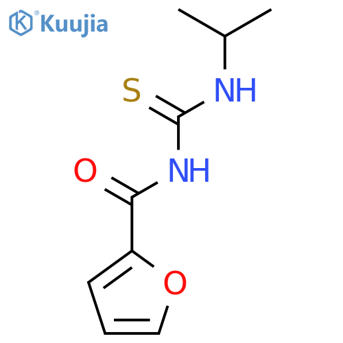 2-Furancarboxamide, N-[[(1-methylethyl)amino]thioxomethyl]- structure