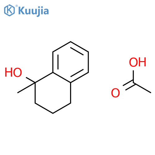 1-Naphthalenol, 1,2,3,4-tetrahydro-1-methyl-, acetate structure