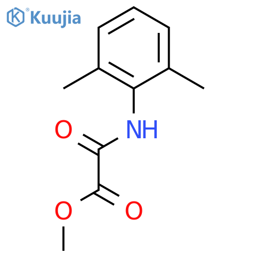 methyl 2-(2,6-dimethylphenylamino)-2-oxoacetate structure