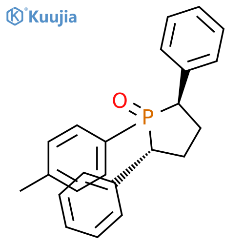 Phospholane, 1-(4-methylphenyl)-2,5-diphenyl-, 1-oxide, (2R,5R)- structure