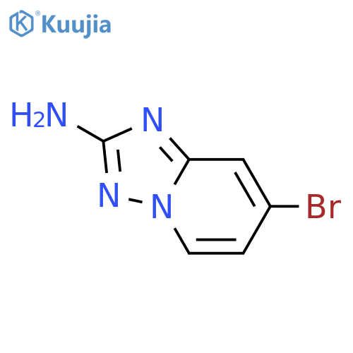 7-Bromo-[1,2,4]triazolo[1,5-a]pyridin-2-amine structure