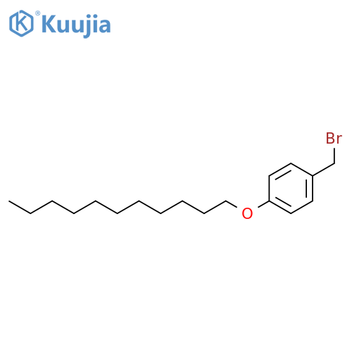 Benzene, 1-(bromomethyl)-4-(undecyloxy)- structure