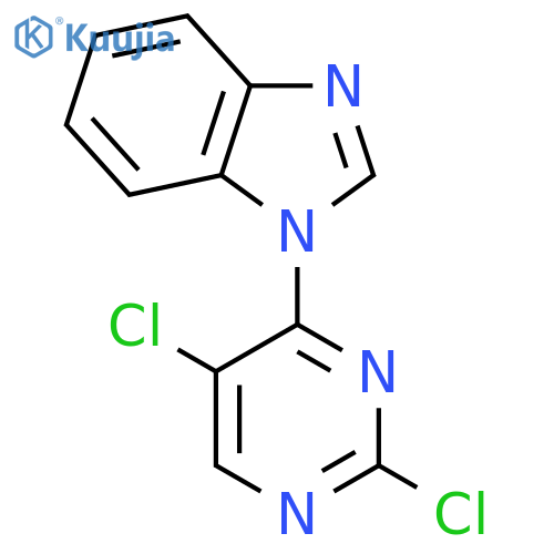 1-(2,5-Dichloropyrimidin-4-yl)-1H-benzodimidazole structure