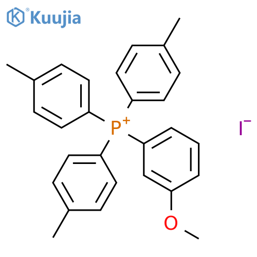 Phosphonium, (3-methoxyphenyl)tris(4-methylphenyl)-, iodide structure
