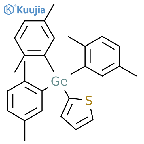 Germane, tris(2,5-dimethylphenyl)-2-thienyl- structure