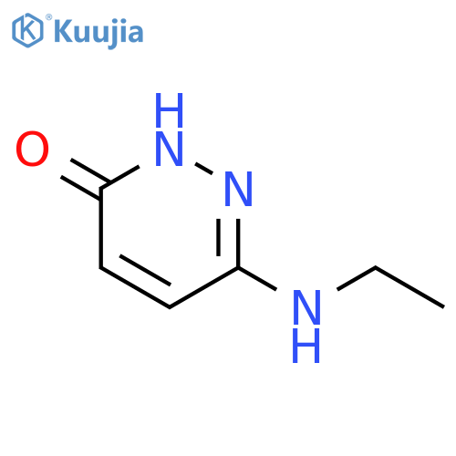 6-(ethylamino)pyridazin-3-ol structure