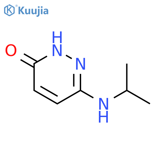 6-(isopropylamino)pyridazin-3-ol structure