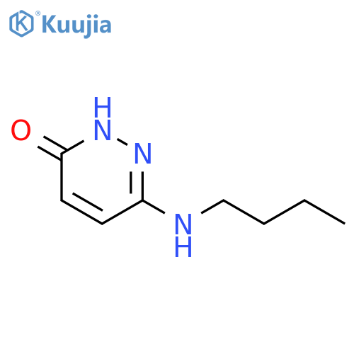 6-(butylamino)pyridazin-3-ol structure