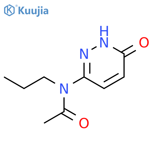 Acetamide, N-(1,6-dihydro-6-oxo-3-pyridazinyl)-N-propyl- structure