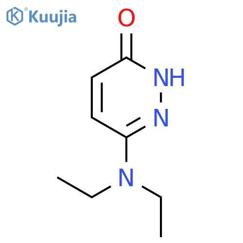 6-(diethylamino)pyridazin-3-ol structure