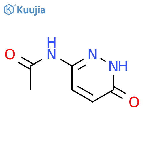 Acetamide, N-(1,6-dihydro-6-oxo-3-pyridazinyl)- structure