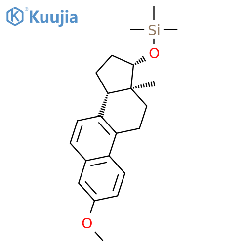 Silane, [[(17b)-3-methoxyestra-1,3,5,7,9-pentaen-17-yl]oxy]trimethyl- structure