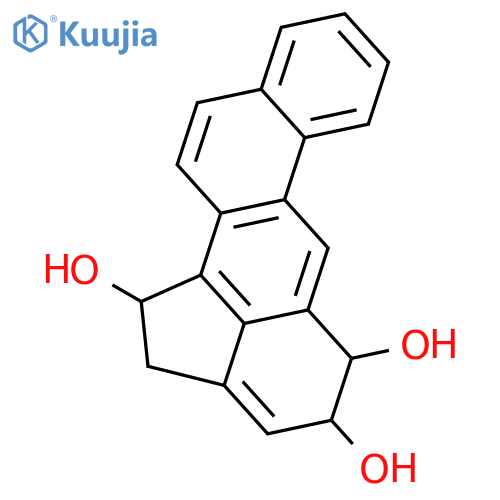 Benz[j]aceanthrylene-1,4,5-triol, 1,2,4,5-tetrahydro- structure