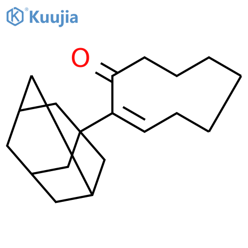 2-Cyclononen-1-one, 2-tricyclo[3.3.1.13,7]dec-1-yl- structure