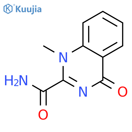 2-Quinazolinecarboxamide, 1,4-dihydro-1-methyl-4-oxo- structure