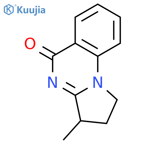 Pyrrolo[1,2-a]quinazolin-5(1H)-one, 2,3-dihydro-3-methyl- structure