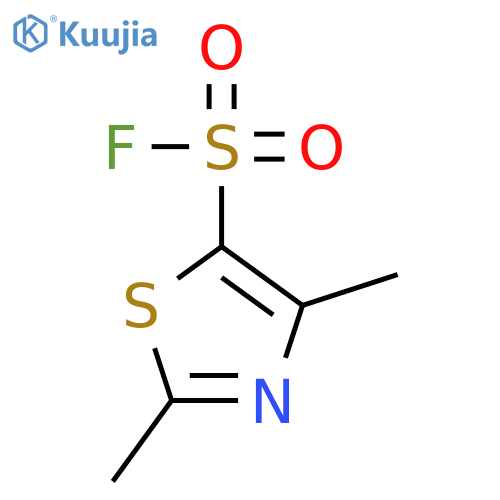 dimethyl-1,3-thiazole-5-sulfonyl fluoride structure