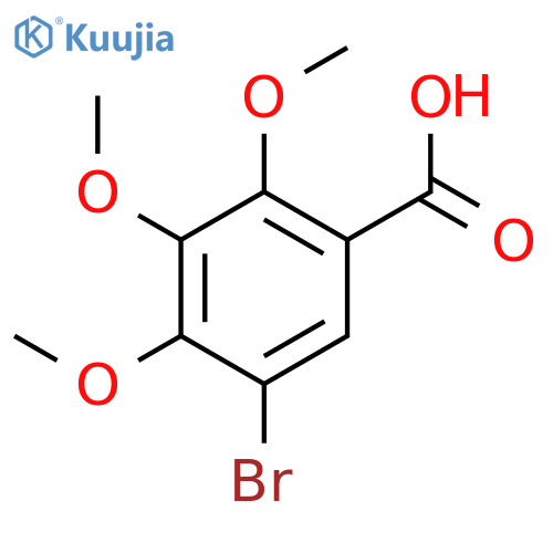 Benzoic acid, 5-bromo-2,3,4-trimethoxy- structure