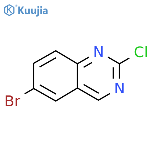 6-Bromo-2-chloroquinazoline structure