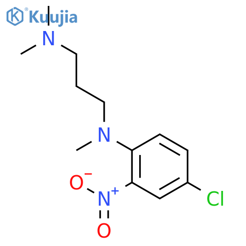 1,3-PROPANEDIAMINE, N-(4-CHLORO-2-NITROPHENYL)-N,N',N'-TRIMETHYL- structure