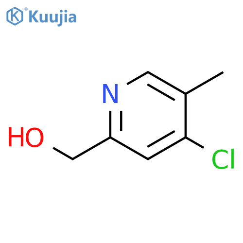 (4-Chloro-5-methylpyridin-2-yl)methanol structure