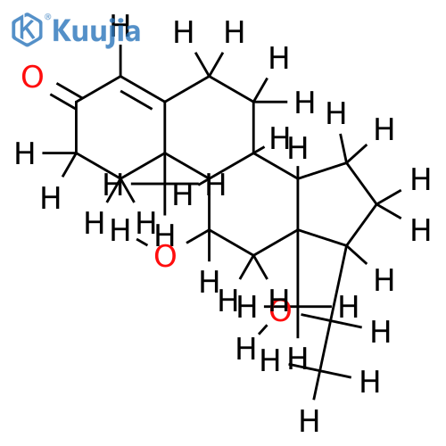 11beta,20alpha-Dihydroxy-3-keto-Delta4-pregnen structure