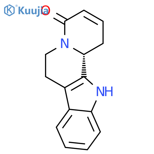 Indolo[2,3-a]quinolizin-4(1H)-one, 6,7,12,12b-tetrahydro-, (12bR)- structure