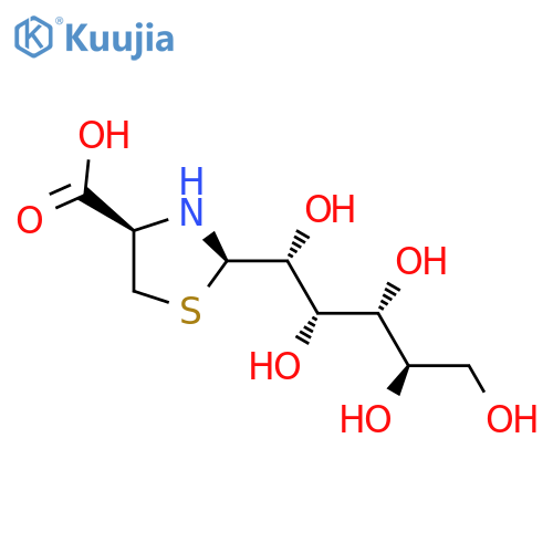 2-(D-Gluco-pentylhydroxypentyl)-4(R)-1,3-thiazolidine-4-carboxylic Acid structure