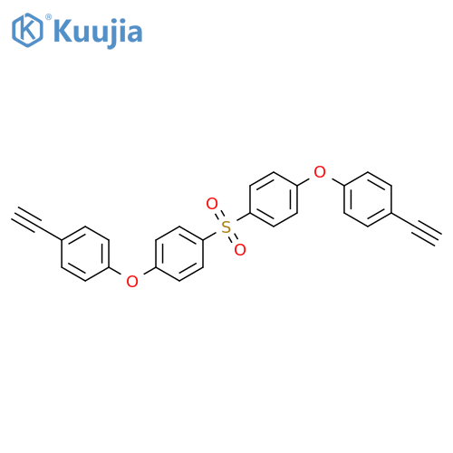 Benzene, 1,1'-sulfonylbis[4-(4-ethynylphenoxy)- structure