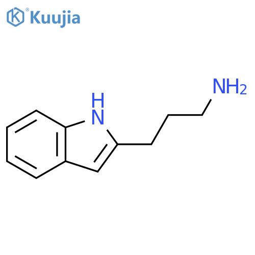 1H-Indole-2-propanamine structure