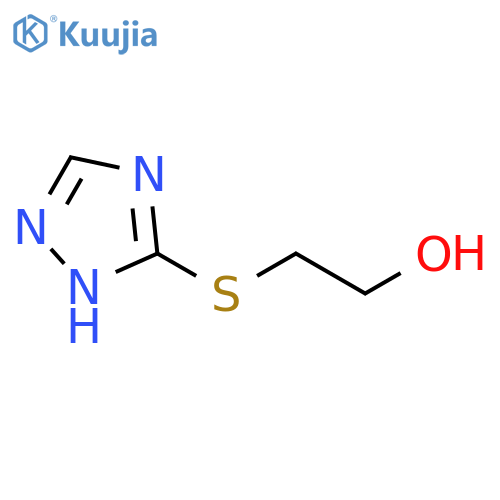 2-(1H-1,2,4-triazol-5-ylsulfanyl)ethan-1-ol structure