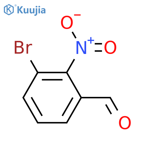 3-Bromo-2-nitrobenzaldehyde structure